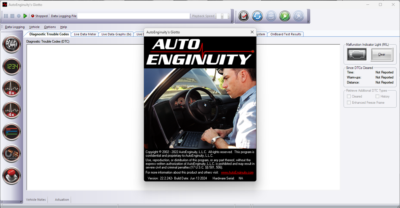 AutoEnginuity OBD-II Diagnostik Yazılım Paketi