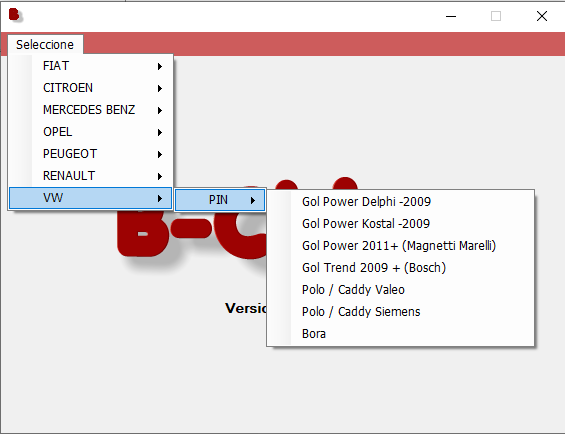 B-Chip Multi-Brand Immo PIN Code Reader v2.9 Destek Paketi