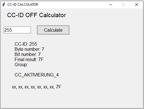 BMW CC-ID Servis Calculator 1.0 Destek Paketi
