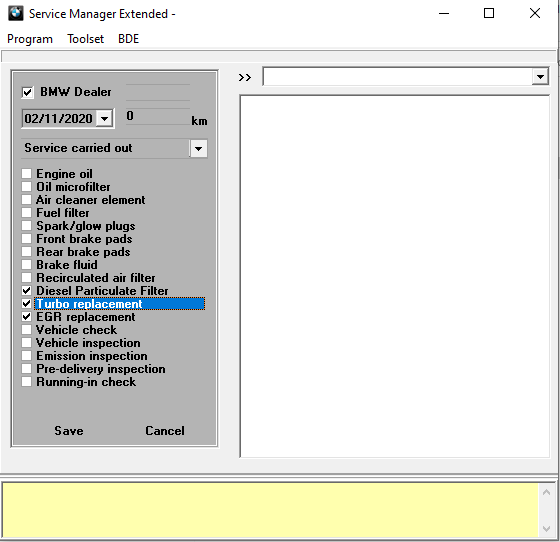 BMW Service Manager Extended 1.0 Destek Paketi