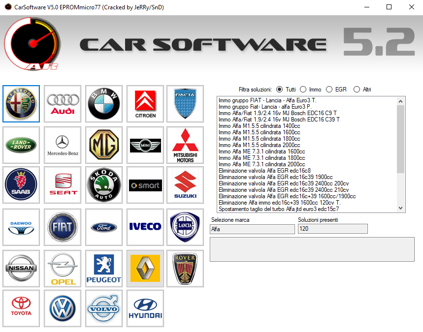 CarSoftware EPROMmicro77 Immo & EGR Solutions v5.2 Destek Paketi