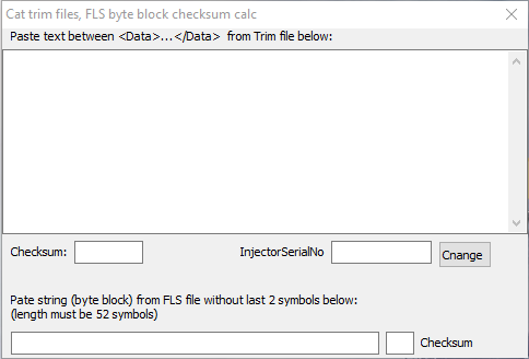 Caterpillar Enjektör Trim ve Checksum Destek Paketi