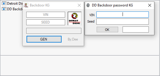 Detroit Diesel Backdoor Password Calculator 2 v 2020 Destek Paketi