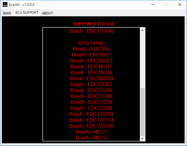 Elockr v1 Tprot & OBD file Locker Unlocker, Destek Paketi