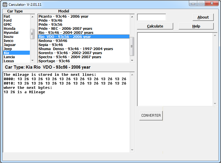 HCIP's Calculator 2.01.11 DASH Calculator Servis Gösterge Veri Destek Paketi