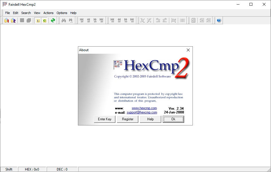 HexCmp2 & Compare Files with Big Bin File Destek Paketi