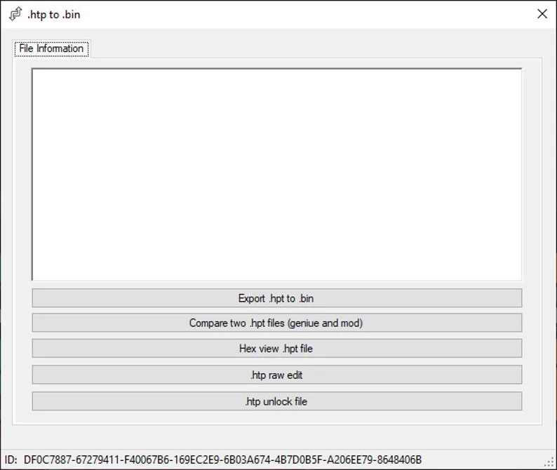 HP Tuners BIN Dönüştürme ve HEX İnceleme Paketi