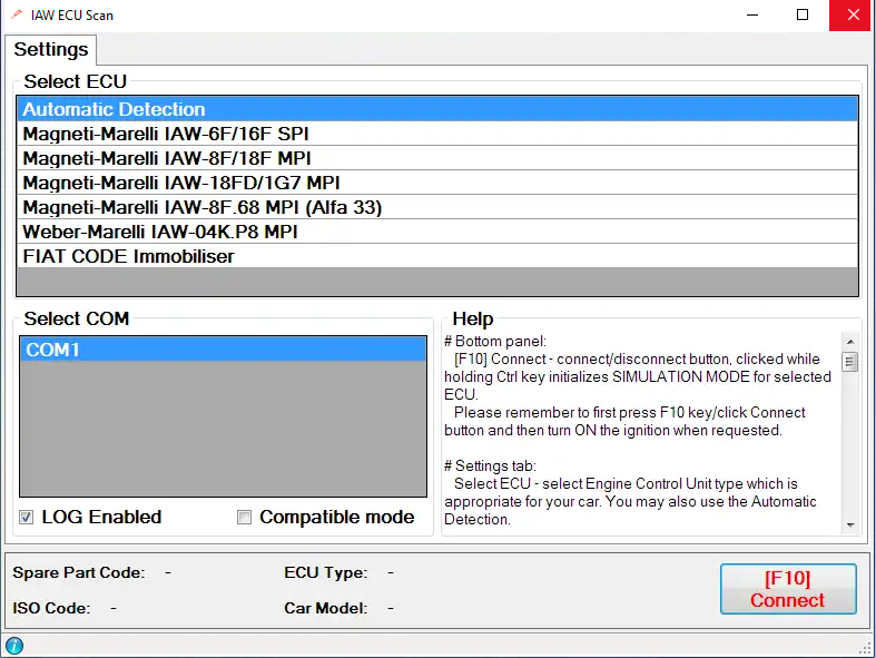 IAW ECU Scan 2 Destek Paketi