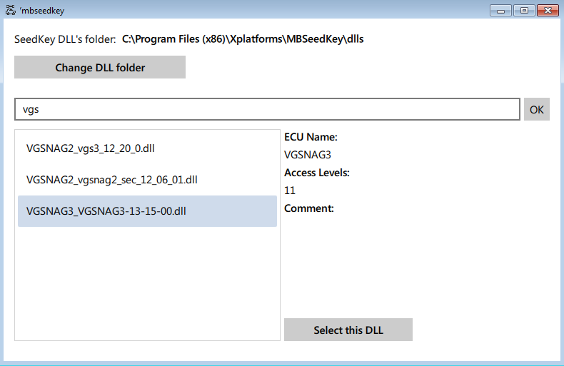 MB SeedKey Calculator & Generator v with DLL's Destek Paketi