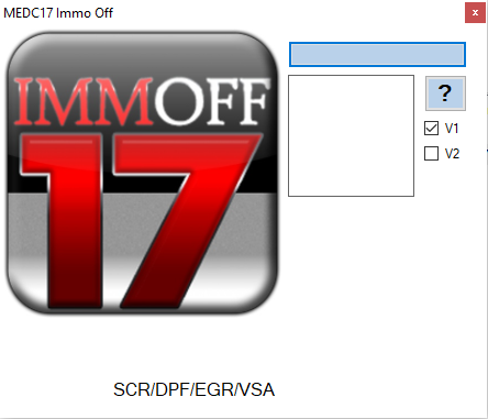 MEDC17 Immo Servis, Tool