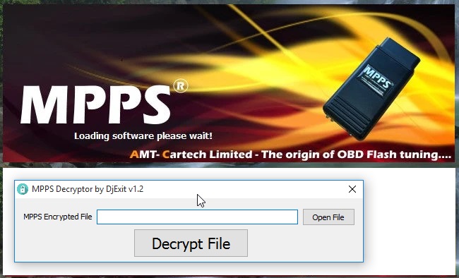 MPPS v21 identify ECU Read-Write, with MPPS Decryptor Destek Paketi