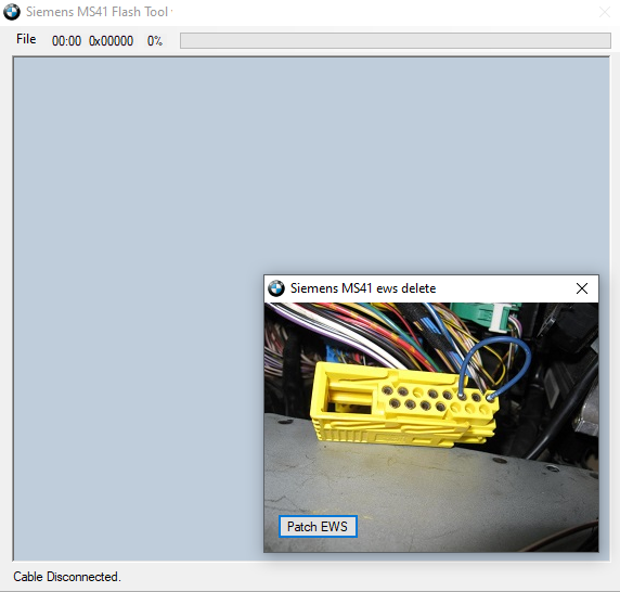 Siemens MS41 Flash Tool BMW DME Read and Destek Paketi