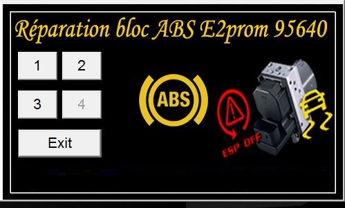 Software Edit Abs EEprom (95640) Support Dacia+ Renault Destek Paketi