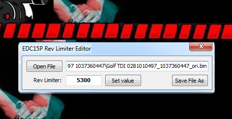VAG EDC15P Rev Limiter Editor, Popcorn Tool