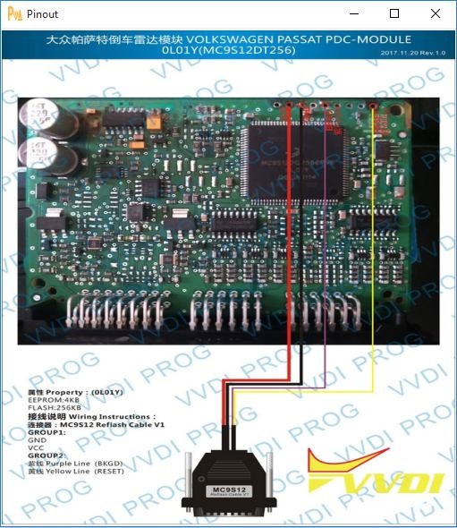 VAG PDC Eeprom Repair Parking Sensor Module Fix Destek Paketi