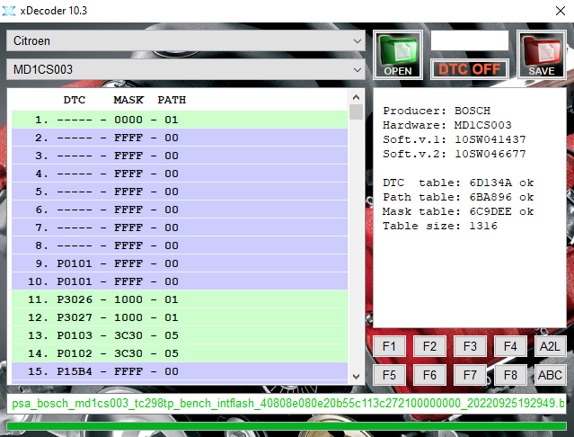 xDecoder 10.5 DTC Fault Code Shielding & Work Destek Paketi