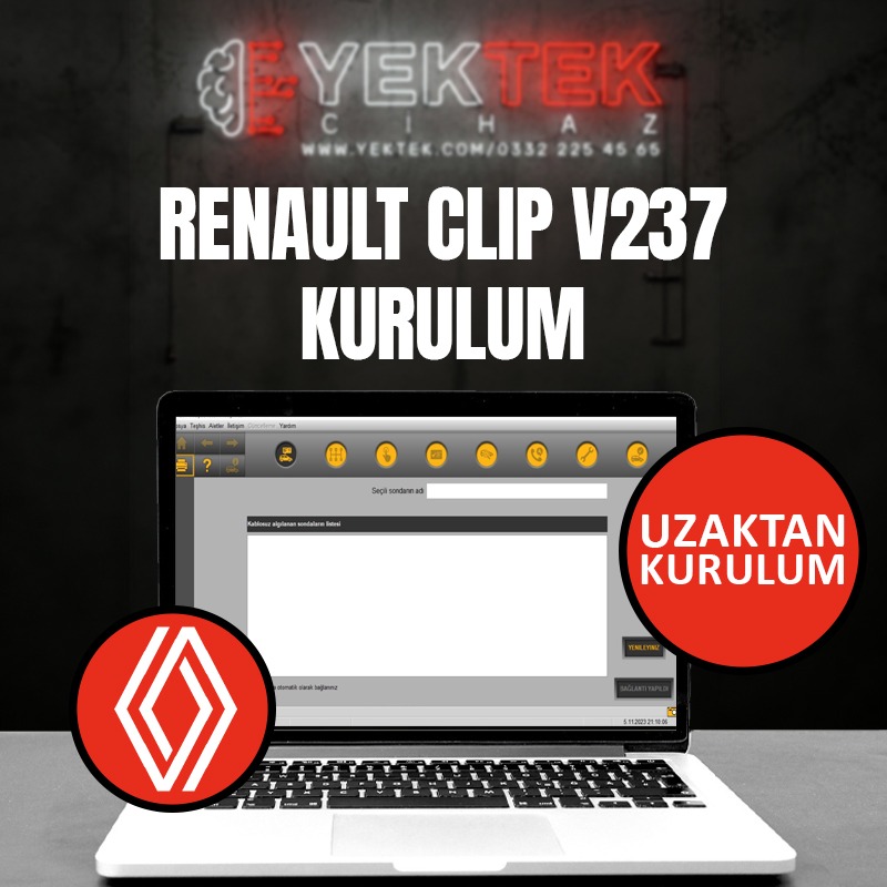 RENAULT CLIP V237 KURULUM