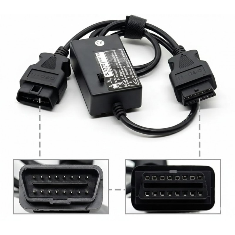 S1279 Adaptör Modülü - Lexia 3 & Diagbox Yeni Nesil Ticari Araç (Bipper, Boxer III) Bağlantı Aparatı