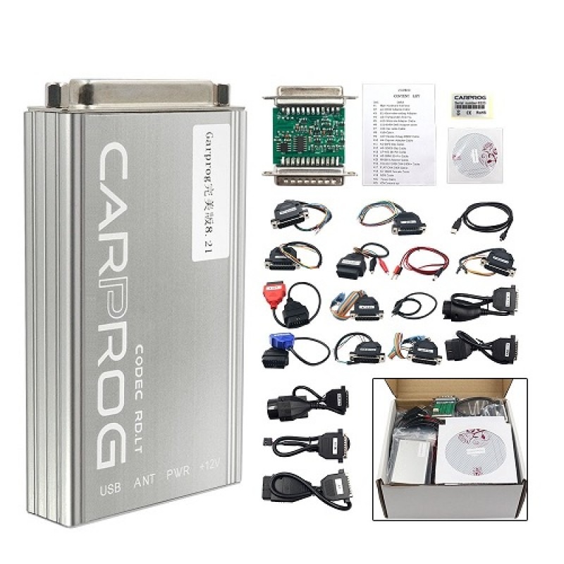 CAR PROG V8.21 Online ecu programlama cihazı + Ücretsiz Uzaktan Kurulum