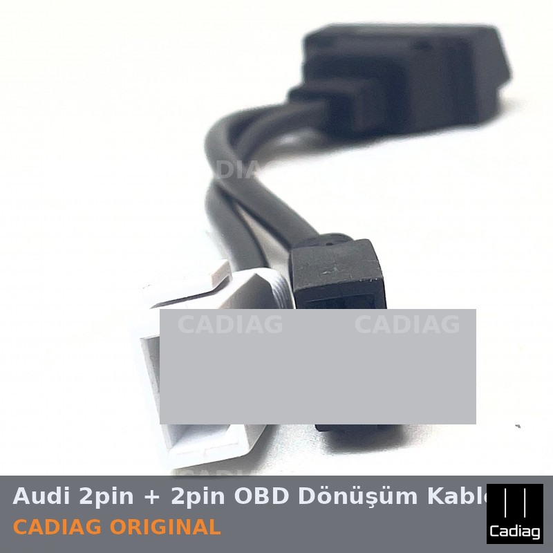 Audi 2pin + 2pin OBD Dönüşüm Kablosu