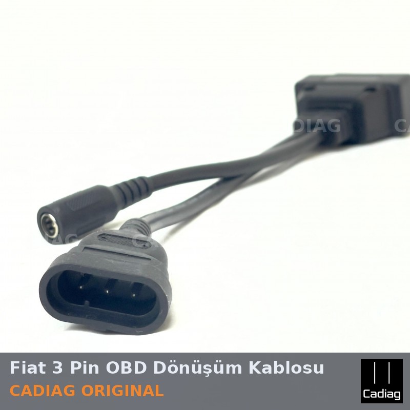 Fiat 3 Pin OBD Dönüşüm Kablosu