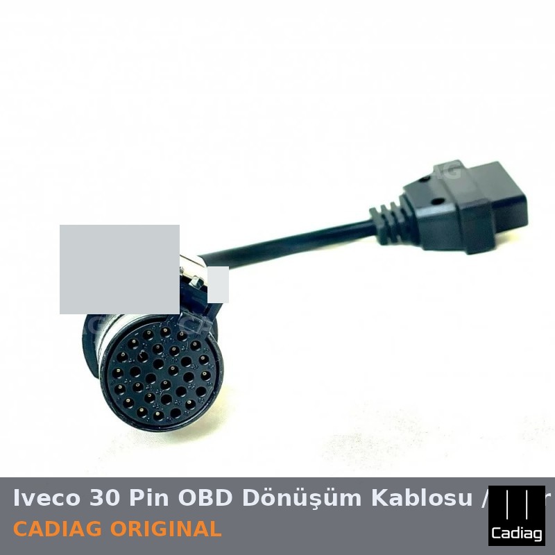 Iveco 30 Pin OBD Dönüşüm Kablosu / Ağır Vasıta